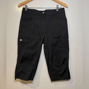 Women's Classic Black Cargo Shorts